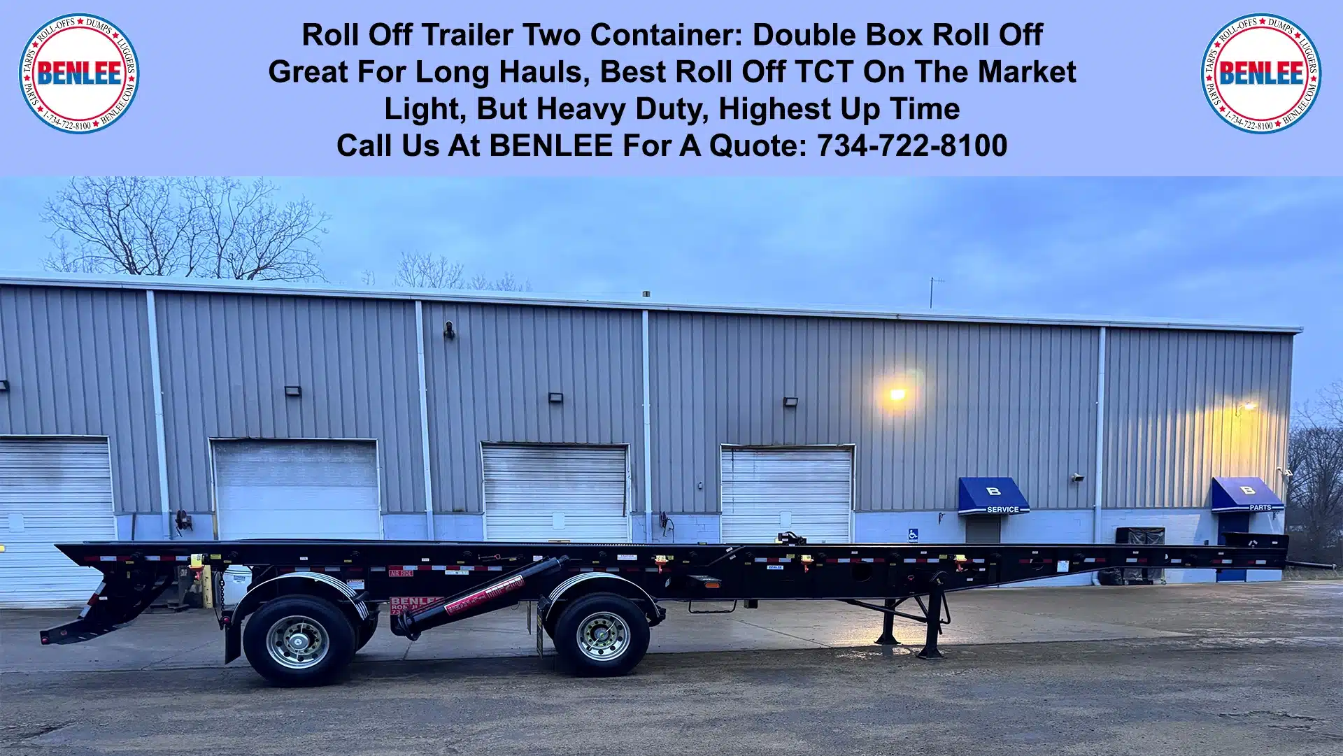 Two Container Trailer